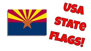 State Flags! Learn USA State Flags for Kids