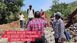 WE HAVE STARTED NEVER SEEN WORK IN MACHAKOS RESCUE OF THE POOR FAMILY