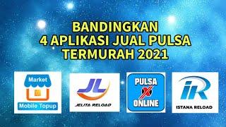 BANDINGKAN 4 APLIKASI PULSA PALING MURAH BUAT JUALAN PULSA