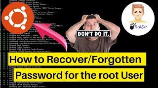 Ubuntu root password reset | How to Reset Root Password