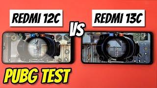 Redmi 12c vs 13c PUBG Speed Test | Redmi 12c vs 13c PUBG Test