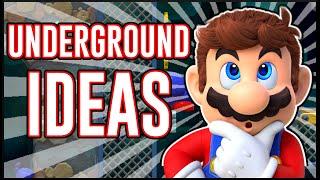 Top 8 Underground Level Ideas in Mario Maker 2!