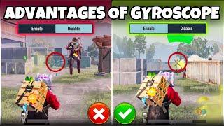 TOP 5 REASONS TO PLAY GYROSCOPE IN PUBG MOBILE & BGMI TIPS & TRICKS.