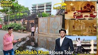 Shahrukh Khan House Mannat - Tour | Mumbai's Most Expensive & Luxurious House 