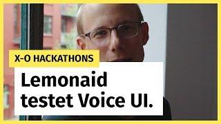 X-O Hackathons: Lemonaid probiert Voice UI