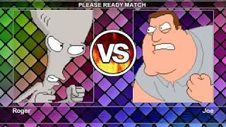 Roger Smith(American Dad) vs. Joe Swanson(Family guy)