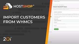 HostShop: Importing Customers from WHMCS (Tutorial)