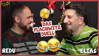 Das Flachwitzduell | Dad Jokes | Redu vs. Elias | Schlechte Witze Challenge | X-Mas Special Finale