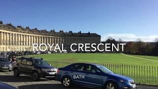 The Royal Crescent and Catharine Place, Bath | As seen in Bridgerton