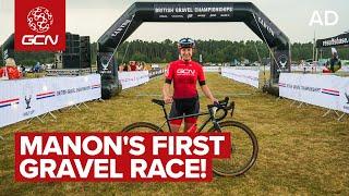 What's It Like To Ride A Pro Gravel Race? | Manon's First Race On Gravel!