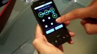 T-Mobile G1 Google Android phone - gesture unlocking