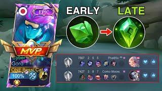 GORD NEW SKIN CYBER HACKER IS SUCH A GOD | GORD BEST BUILD