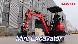 Discount Excavator Digger 2.0T Compact Mini Loader Digger High Speed Small Excavator Machine With Ex