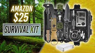 Amazon $25 Survival Kit Review.  The LC-Dolita 17 in 1 Survival Kit.  Is it any good?