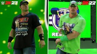 WWE 2K23 vs WWE 2K22 Graphic Comparison ||