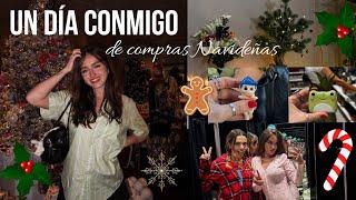 UN DÍA CONMIGO de compras navideñas · girl talk, makeup, decoración de navidad, haul