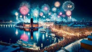 Stockholm New Year’s Eve Fireworks, Sweden