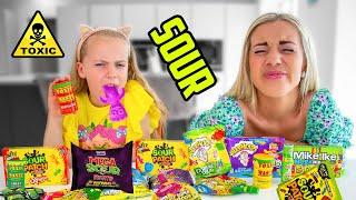 SOUR CANDY CHALLENGE (FUNNY)