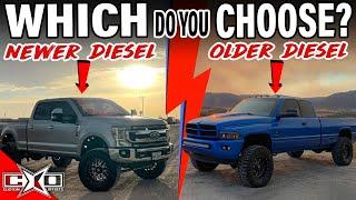 Brand New Diesel vs. Built Vintage Diesel?! || This or That