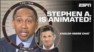 Stephen A. has Dan Orlovsky IN DISBELIEF over his 49ers & Eagles take  | First Take