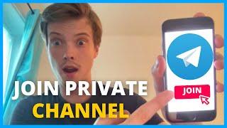 How To Join Telegram PRIVATE Channel WITHOUT Link (2022)