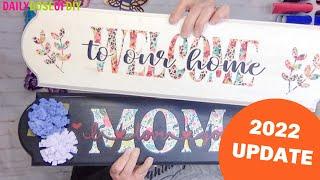 Knockout Text in Cricut Design Space - Make a Knockout Sign