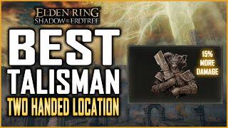 Elden Ring DLC Best Talisman Two Handed Weapons – Two Handed Sword Talisman Increase Damage by 15%