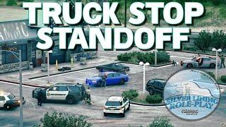 SLRP| Truck Stop Standoff | Real Police Roleplay | #FiveM #gtav