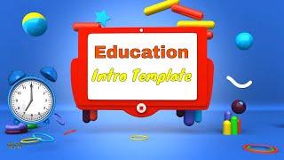 Education Intro Video Template No Text | Copyright Free Learning Opening Video | Back to School