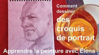 Comment dessiner des croquis portrait