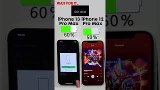 iPhone 13 Pro Max vs. iPhone 12 Pro Max Battery Test Subscribe for more 