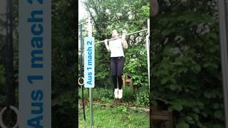 Der entscheidende Punkt für Progress: aus 1 mach 2 #chinup #calisthenics