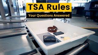 Your Top Airport Security Questions Answered