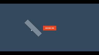 Pure css button shine effect on hover