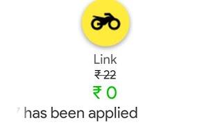 Rapido Free Bike Ride Promo Code For All Users : Get 100% discount upto Rs21