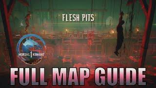 FLESH PITS FULL MAP COMPLETION GUIDE - Season 7: The Soul Eater | Mortal Kombat 1 Invasions