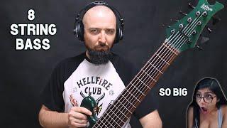 I bought the 8 STRING BASS