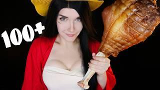 ASMR   100+ TRIGGERS FOOD  [ Eating / Mukbang ]