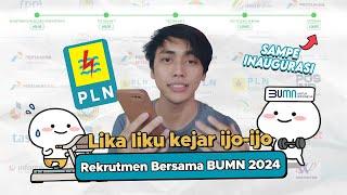 Pengalaman Lolos Rekrutmen Bersama BUMN 2024 - Diterima di PLN?!?! 