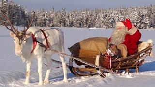 Les meilleurs messages du Père Noël aux enfants  vidéo Papa Noël à Rovaniemi en Laponie Finlande
