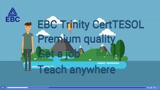 EBC Trinity CertTESOL online and classroom