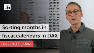 Sorting months in fiscal calendars in DAX