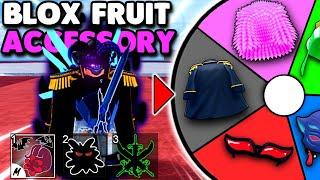 Blox Fruits, But The ACCESSORIES Chooses My Build For PvP!