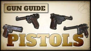 Best Pistol in CoD WW2! P08, M1911, Machine Pistol, & 9mm SAP Stats | Gun Guide #20