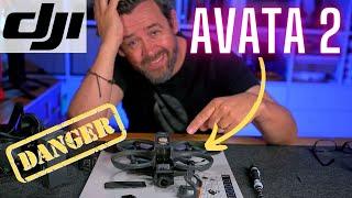 Crashing my DJI Avata 2 : I may just have destroyed this drone.