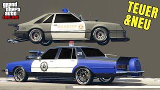 Zwei Polizei DLC Autos in GTA !- GTA 5 Online Deutsch