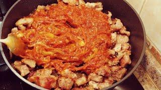 Свинина с овощами в Кисло-Сладком соусе к  любому гарниру! Вкусно и просто!