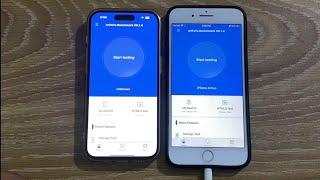 IPHONE 14 PRO  vs IPHONE 8 PLUS (ANTUTU BENCH TEST) IOS 16.4