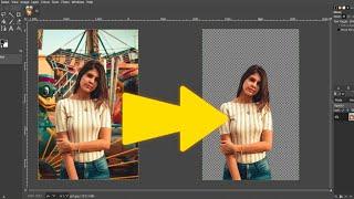 How To Remove Background in GIMP