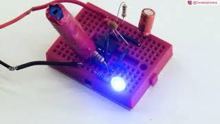 How i made LDR Darkness Sensor Circuit Simple DIY in Hindi। Ceneloctronics